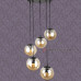 Люстра подвесная Loft 756PR150F-5 (300) черный