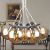 Люстра подвесная Loft 756PR150F-7 хром