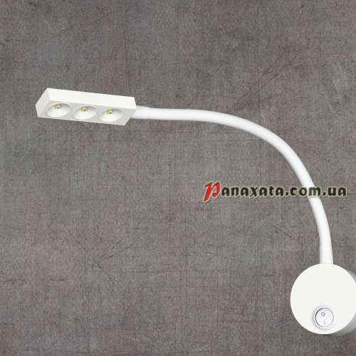 Светодиодный настенный светильник 9200801 LED 3W 4000K белый
