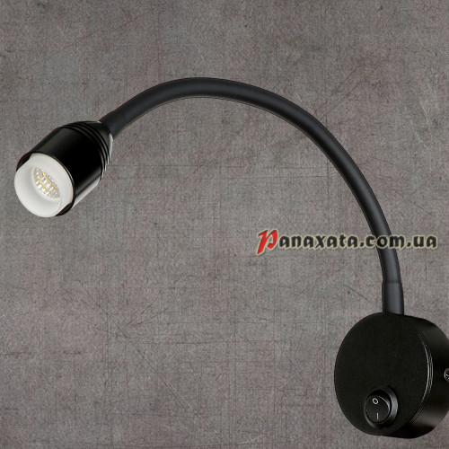 Светодиодный настенный светильник 9208401 LED 3W 4000K черный