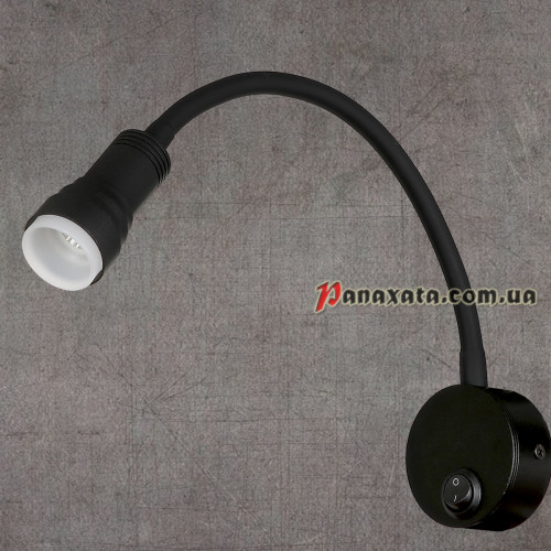 Светодиодный настенный светильник 9208701 LED 3W 4000K черный