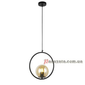 Люстра подвесная 9163615-1 BK+BR