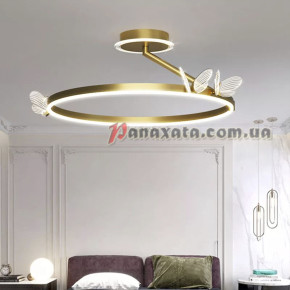 Люстра стельова LED 918VP104 23W бронза