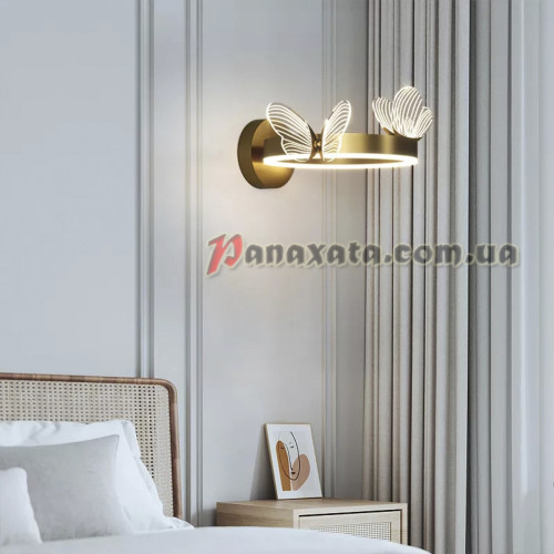 Бра настенная LED 918VP110 бронза