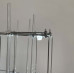 Дизайнерская серебряная двухъярусная люстра LIMJ 205-600 CH