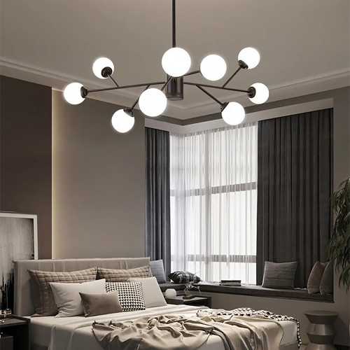 Люстра подвесная Loft LIAOC 20/9 BK черная