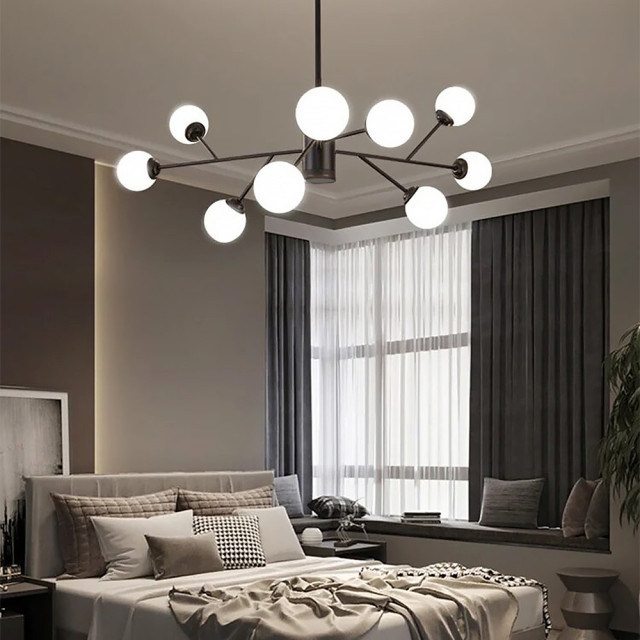Люстра подвесная Loft LIAOC 20/9 BK черная