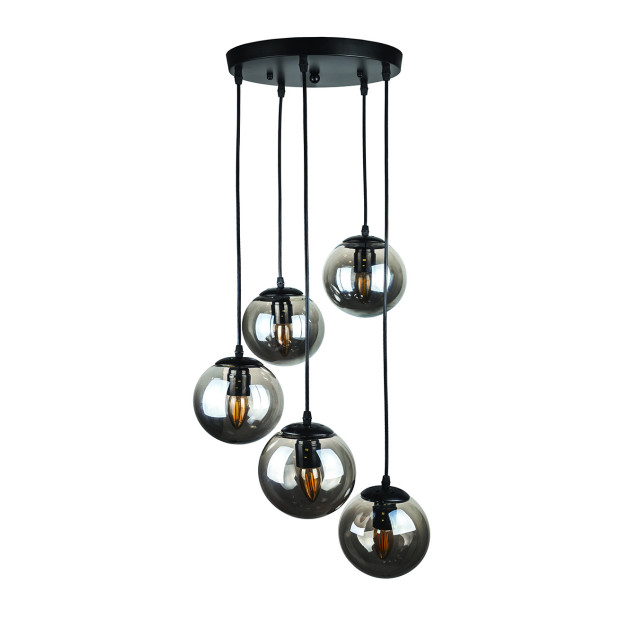 Люстра подвесная Loft 756PR150F-5 (300) черный