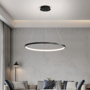 Люстра подвесная на одно кольцо 7529832-1 BLACK LED (1000)