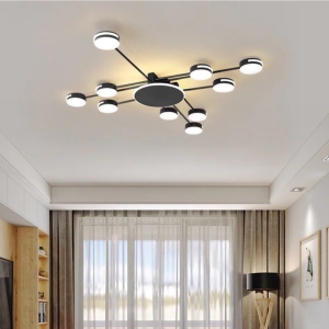 Стельові LED люстри