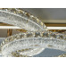 LED люстра кільця 180W золото з пультом сучасна стельова DI MX6027/600+400S-gold фото LED люстра кільця 180W золото з пультом сучасна стельова DI MX6027/600+400S-gold