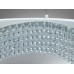 Підвісна кришталева LED люстра біла 58W DI P7027/D500WH