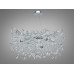 Підвісна кришталева люстра Гліцинія хром на 10 ламп E14 d75 см DI P8058/D800HR фото Підвісна кришталева люстра Гліцинія хром на 10 ламп E14 d75 см DI P8058/D800HR