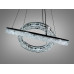 Люстра підвісна на два кільця чорна LED 54W DI 1712/500+300BK фото Люстра підвісна на два кільця чорна LED 54W DI 1712/500+300BK