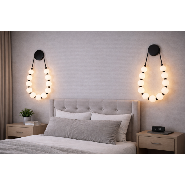 Дизайнерське настінне LED бра 7841007 BK Бра 7841007 BK