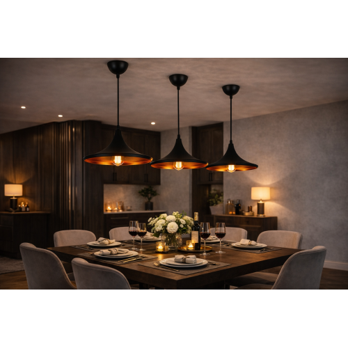 Люстра підвісна Loft 7546403C-1 BK