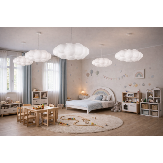 Підвісний світильник 8058001-1 (500) WH