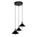 Люстра підвісна Loft 707P103F11-3 BK (d300)