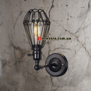 Бра настенная Loft 707W130-1 BK 