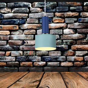 Люстра подвесная Loft 7529517-1 blue-indigo (d130)