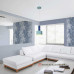 Люстра подвесная Loft 7529517-1 blue-indigo (d130)