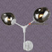 Бра настенная Loft Molecule 0231-2 Wh