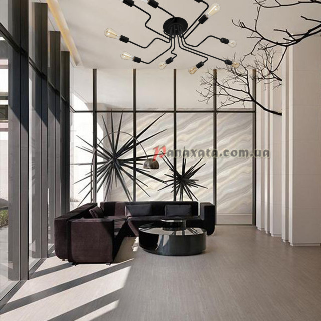 Люстра потолочная Loft 756PR0230-10 bk