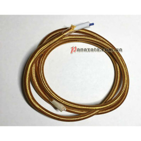 Провод текстильный АМР 2x0,75 gold