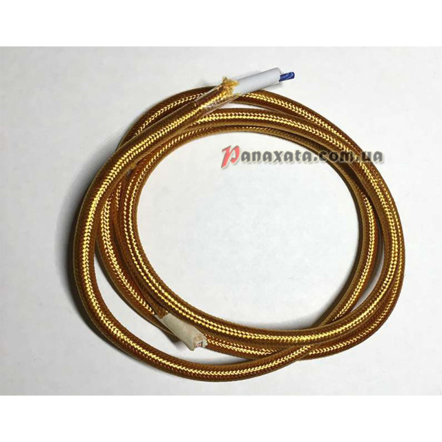 Провод текстильный АМР 2x0,75 gold