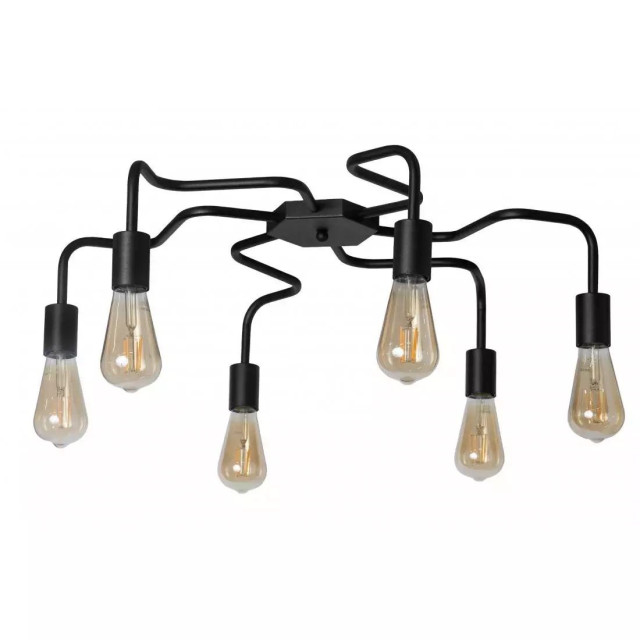 Люстра потолочная Loft NL 17503-6 BK