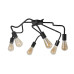 Люстра потолочная Loft NL 17503-6 BK