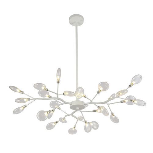Люстра 918LP447-27 WH+CL