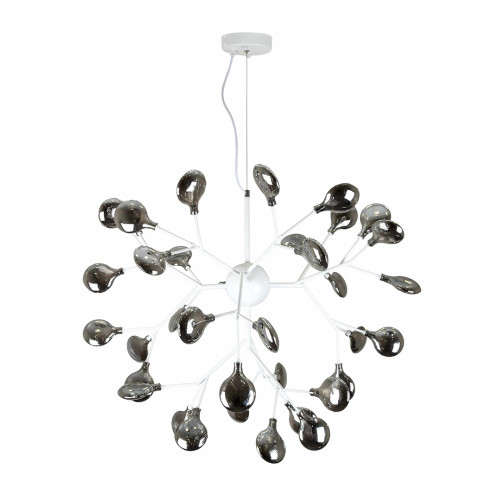 Люстра 918LP262-36 WH+BK