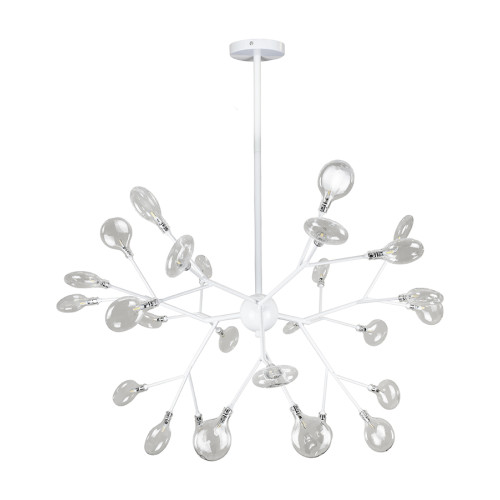 Люстра 918LP262-27 WH+CL