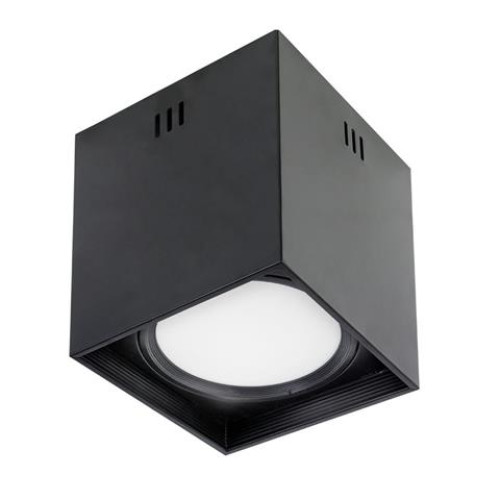 Светильник  накладной квадрат."SANDRA-SQ10" 10W 4200K черный
