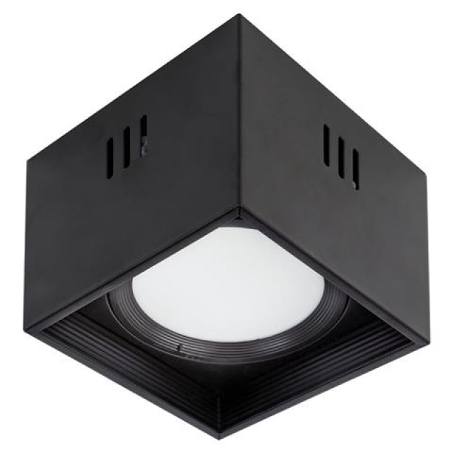 Накладний світильник квадрат. "SANDRA-SQ15" 15W 4200K чорний