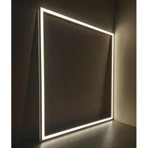Врізний арт світильник 600*600 SMD LED "CAPELLA-48" 48W 6400K біла панель