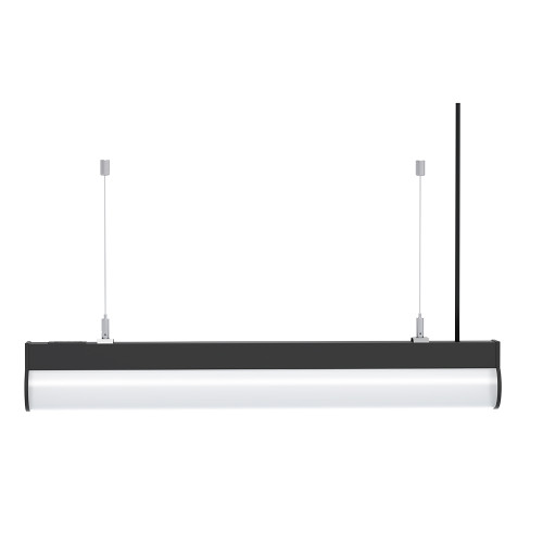 Подвесной линейный светильник "AVENUE 3CCT" 40W (черная) 3000/4200/6400К
