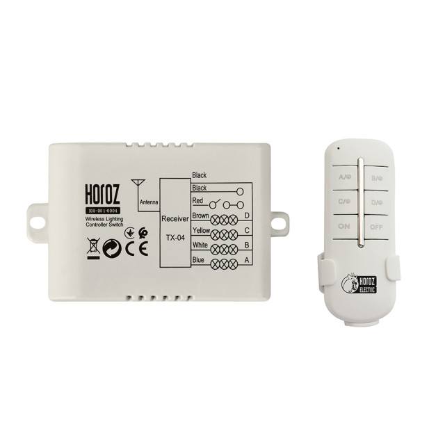 Пульт для люстр Четирьохлинейный max 300W Пульт для люстр Четирьохлинейный max 300W
