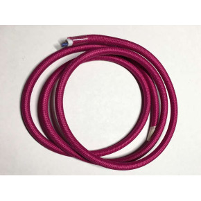 AMP кабель текстильний 2x0.75 deep purple