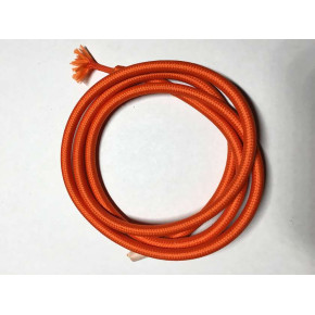 AMP кабель текстильний 2x0.75 orange