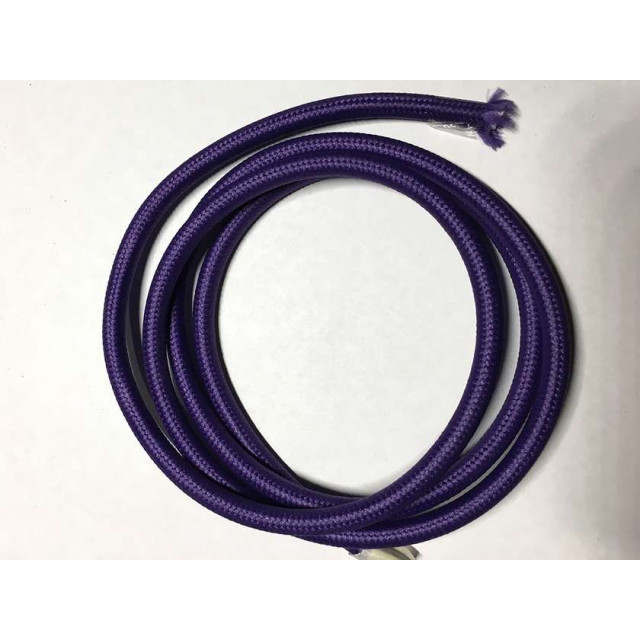 AMP кабель текстильний 2x0.75 purple