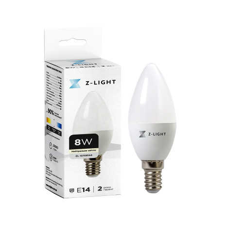 Лампа The Light 1002 Е14 8w 4000k свічка