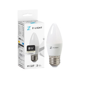 Лампа The Light 1002 Е27 8w 4000k свічка