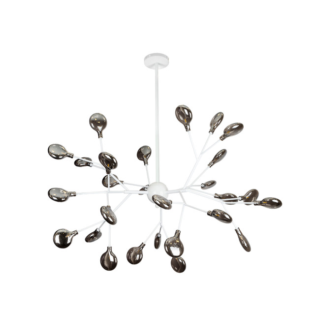 Люстра 918LP262-27 WH+BK