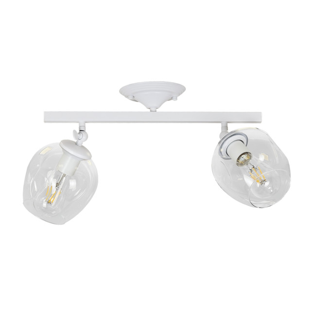 Люстра 756XPR0231F-2 WH+CL фото Люстра 756XPR0231F-2 WH+CL