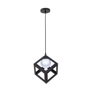 Підвісний світильник 756PR160glass-1 BK+WH