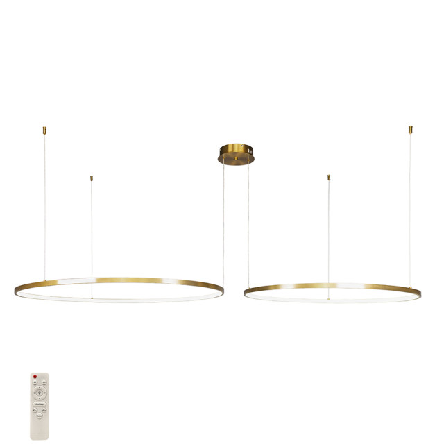 Люстра 7529832-2B BRONZE LED (800+1000)