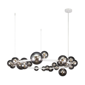 Люстра 918LP267-24 WH+BK