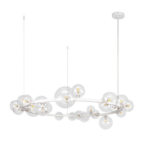 Люстра 918LP267-24 WH+CL